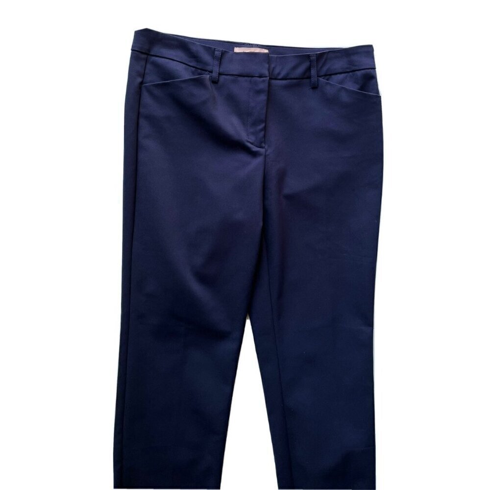 Philosophy Apparel Women's Blue Slant Pocket Ankle Pant Size 8 - Picture 8 of 9
